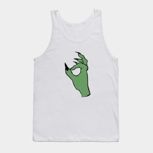 Witch Hand Halloween Tank Top
